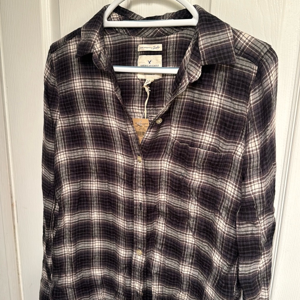 American Eagle BOYFRIEND FIT Flannel